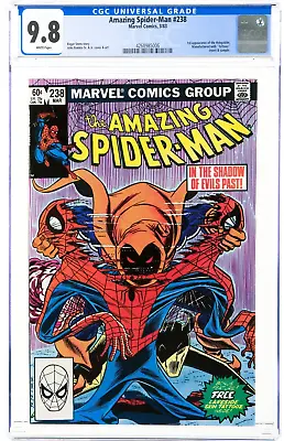 Buy 🔥 Amazing Spider-Man #238 With Tattooz CGC NM/MT 9.8 (Marvel, 1983) WHITE Pages • 1,421.51£