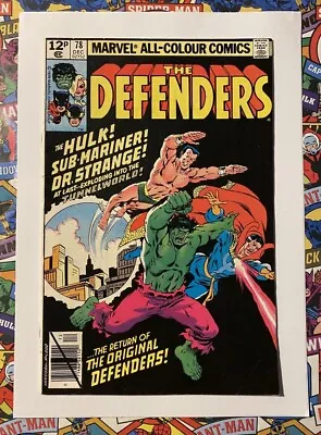 Buy The Defenders #78 - Dec 1979 - Sub-mariner Appearance! - Fn/vfn (7.0) Pence Copy • 7.99£