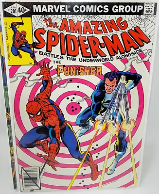 Buy Amazing Spider-man #201 Punisher Appearance *1980* Diamond Whitman 9.0 • 34.46£