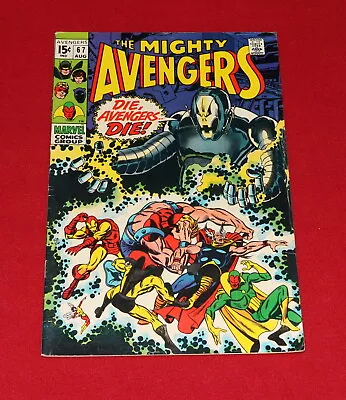 Buy Marvel Comics Avengers #67 1st Ultron Nice • 36.95£