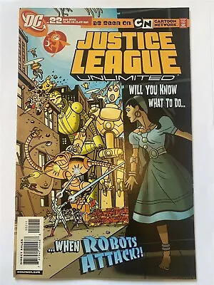 Buy JUSTICE LEAGUE UNLIMITED #22 Cartoon Network DC Comics 2006 NM • 3.69£