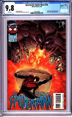 Buy Spectacular Spider-man #236 - Cgc 9.8 Wp - Direct Edition - Ben Reilly App • 119.15£