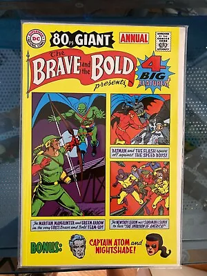Buy BRAVE AND THE BOLD ANNUAL #1 80 Page Giant Reprint! Groovy Stories! • 6.43£