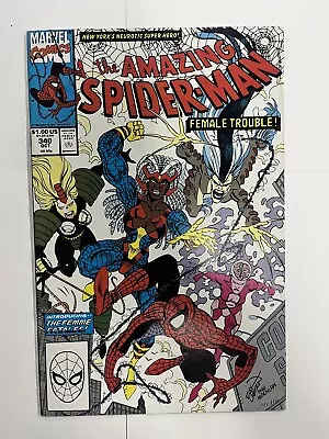 Buy Amazing Spider-Man #340 VF+ Marvel Comics C248 • 2.78£
