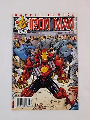 Buy INVINCIBLE IRON MAN Issue #43 Marvel Comics 2001 BAGGED AND BOARDED • 2.77£