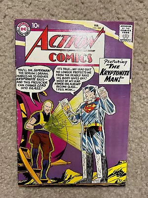 Buy Action Comics 249 10c Silver Age Dc Superman  Luthor/ Ad For Flash 105 • 98.79£