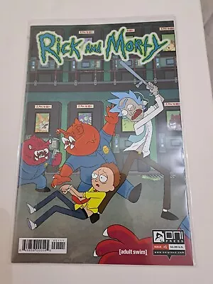 Buy Rick And Morty #1 First Print 1st Comic Appearance 2015 Oni Press / Adult Swim • 230£
