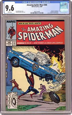 Buy Amazing Spider-Man #306D CGC 9.6 1988 3941115003 • 181.77£
