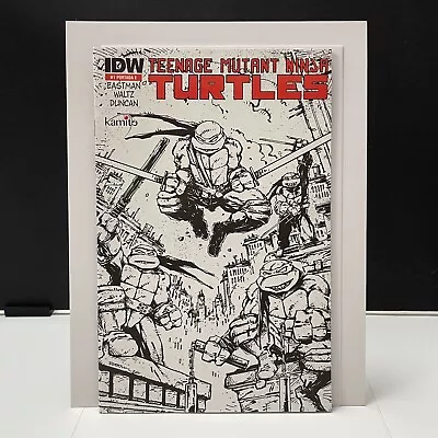Buy Teenage Mutant Ninja Turtles #1 Mexico Foreign Eastman Cvr 2nd Print Sketch VF+ • 24.07£