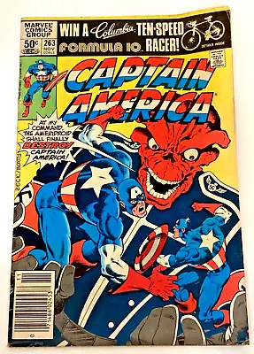 Buy Captain America #263 (1981) Bronze Age Red Skull Cover • 11.19£