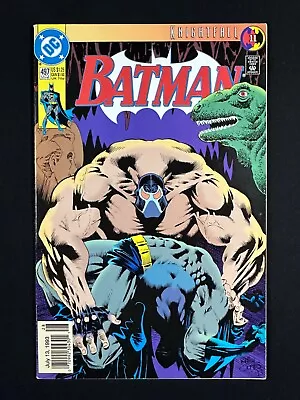 Buy BATMAN #497 / 1993 / NEWSSTAND / Bane Breaks Batman's Back / 8.5 - 9.0 / KEY!!! • 19.76£