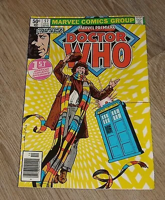 Buy MARVEL PREMIERE Featuring DOCTOR WHO # 57 December 1980 NEWSSTAND VARIANT 1st AP • 7.88£