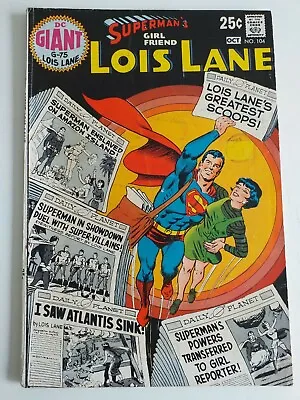 Buy DC Silver Age  Giant LOIS LANE  # 104  FN+   Oct 1970  Bagged And Boarded • 14.50£