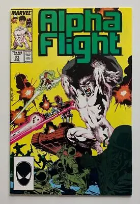 Buy Alpha Flight #51 KEY 1st Jim Lee Art On Marvel (Marvel 1987) FN/VF Condition • 18.95£