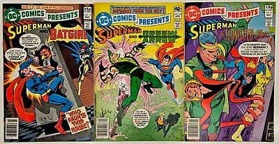 Buy DC Comics Presents Bronze Age Lot 3 Key Books Issues 19 20 21 Superman High VG • 0.99£
