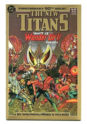 Buy The New Titans #50 - The Origin Of Donna Troy - Unread 9.6+ Copy - 1988 • 4£