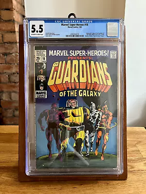 Buy Marvel Super Heroes 18 Guardians Of The Galaxy CGC 5.5 Rare In Great Condition • 295£