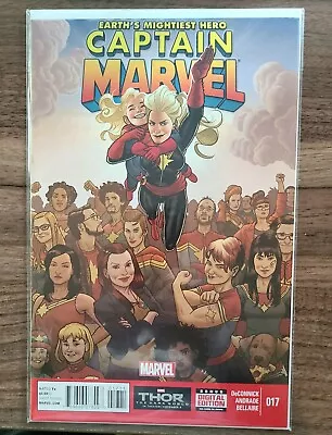 Buy Captain Marvel #17 Kamala Khan 2nd Appearance App Cameo 1st Print Ms Marvel  • 30.19£