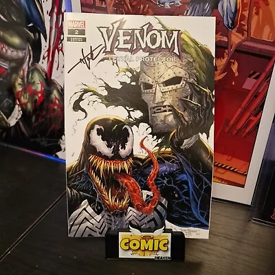 Buy Venom: Lethal Protector #2 Tyler Kirkham Exclusive Variant Signed W/COA • 34.95£