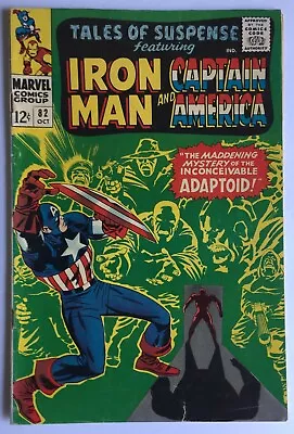 Buy Tales Of Suspense Featuring Iron Man And Captain America #82 (Oct 1966, Marvel) • 79.05£