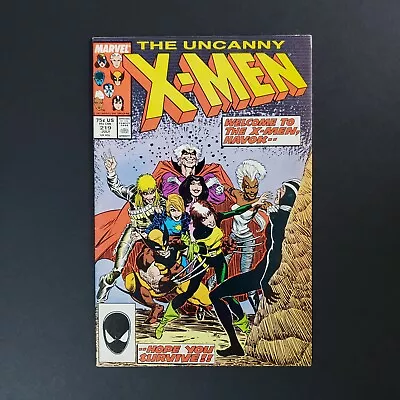 Buy Uncanny X-Men #219 | Marvel 1987 | VG/F • 1.34£