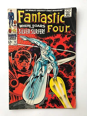 Buy FANTASTIC FOUR  #72  Where Soars The Silver Surfer • 190£