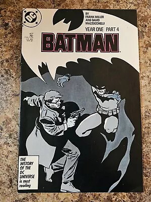 Buy Batman #407 (1987) Batman Year One Part 4 Copper Age DC Comics FN-VF  • 9.49£