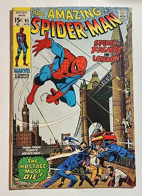 Buy AMAZING SPIDER-MAN #95 Spidey Fights In LONDON - I Combine Shipping • 18.46£