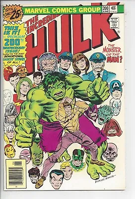 Buy Incredible Hulk #200 NM (9.0) 1976 - Amazing Buckler Rogue Gallery Cover • 35.48£