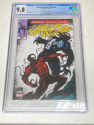 Buy Amazing Spider-Man #361 Turkish Gorkem Demir Variant B (Ltd. 400) CGC 9.8 NM/M • 79.03£