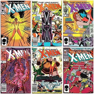 Buy 🔑 Uncanny X-Men (1986) #199,200,204-206,225 * 1st Rachel Phoenix *  🔥🔥  (4) • 19.52£
