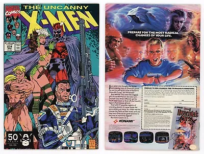 Buy Uncanny X-Men #274 (NM- 9.2) Rogue & Magneto Jim Lee Cover X-MEN '97 1991 Marvel • 20.01£