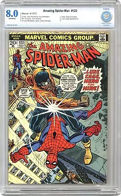 Buy Amazing Spider-Man #123 CBCS 8.0 1973 0002226-AA-002 • 98.97£