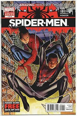 Buy Spider-men 1 2 3 4 5 2012 Set 9.6 9.8 Cgc It Miles Morales Marvel Comics Movie • 59.95£