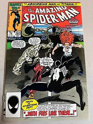 Buy Amazing Spider-man 283 - High Grade Marvel B • 7.99£
