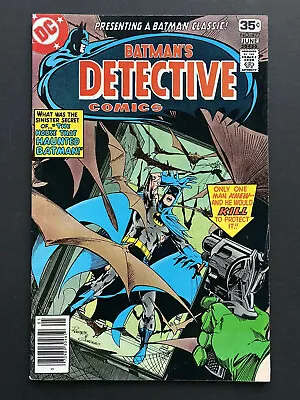 Buy DETECTIVE COMICS #477 The House That Haunted Batman! DC Comic Book • 23.75£