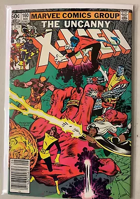Buy Uncanny X-Men #160 Newsstand Marvel 1st S. (8.0 VF) 1st Illyana Resputin (1982) • 23.75£