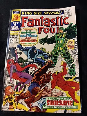 Buy Fantastic Four Annual #5 VG 4.5 To 5.0 1967 WHITE TO OFF WHITE PAGES SILVER AGE  • 29.24£
