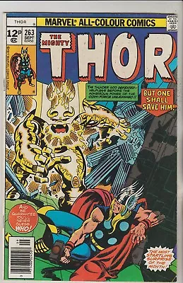 Buy *** Marvel Comics Thor #263 F *** • 3.50£