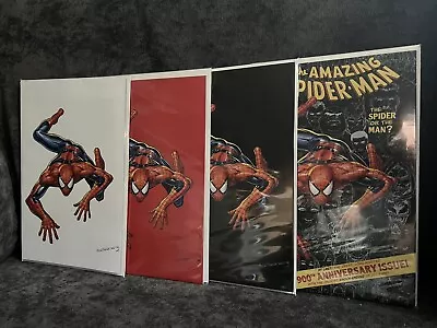 Buy AMAZING SPIDER-MAN #6 - 900th Anniversary - KIRKHAM - RED, WHITE, BLACK, & TRADE • 48.22£