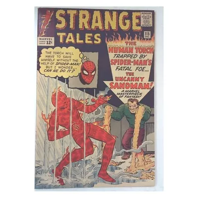 Buy Strange Tales (1951 Series) #115 In Fine Condition. Marvel Comics [k{ • 408.54£