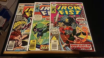 Buy Iron Fist 5,6,13  Job Lot Bundle Three Issues 1976 Marvel Comics John Byrne • 14.95£