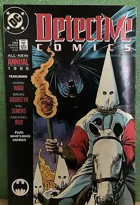 Buy DC COMICS BATMAN : DETECTIVE  COMICS Annual 2. 1989 All NEW BATMAN Mint Unread • 3.50£