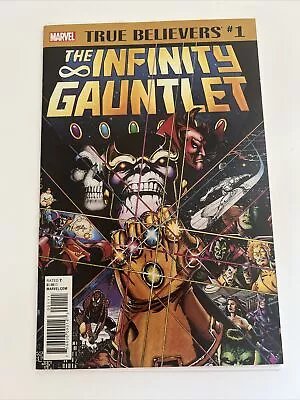 Buy True Believers Infinity Gauntlet (2018) #1 • 3.49£