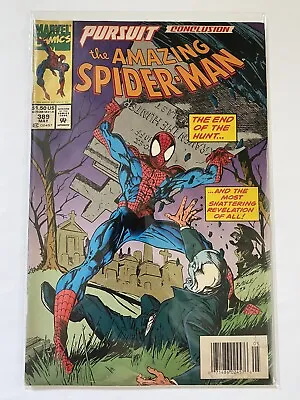 Buy Amazing Spiderman 389  Marvel Comics 1994  VG / VG +  4.0 - 4.5  Cards Intact • 3.94£