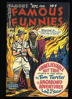 Buy Famous Funnies #202 FN- 5.5 1 Page Ad Drawn By Frank Frazetta! Eastern Color • 185£