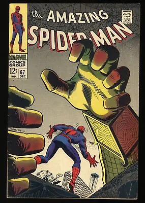 Buy Amazing Spider-Man #67 FN/VF 7.0 1st Randy Robertson Mysterio Appearance! • 59.38£
