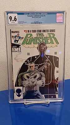 Buy PUNISHER Limited Series #3 (Marvel Comics, 1986) CGC Graded 9.6 ~ White Pages • 39.98£