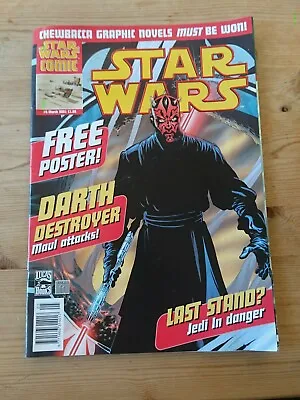 Buy Star Wars Comic #5 (vol 2) Darth Maul / Titan Comics Uk / Mar 2001 / V/g • 5£