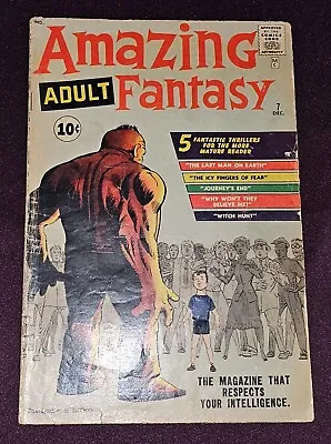 Buy Amazing Adult Fantasy #7 GD/VG 3.0 To 4.0 1961 • 132.77£